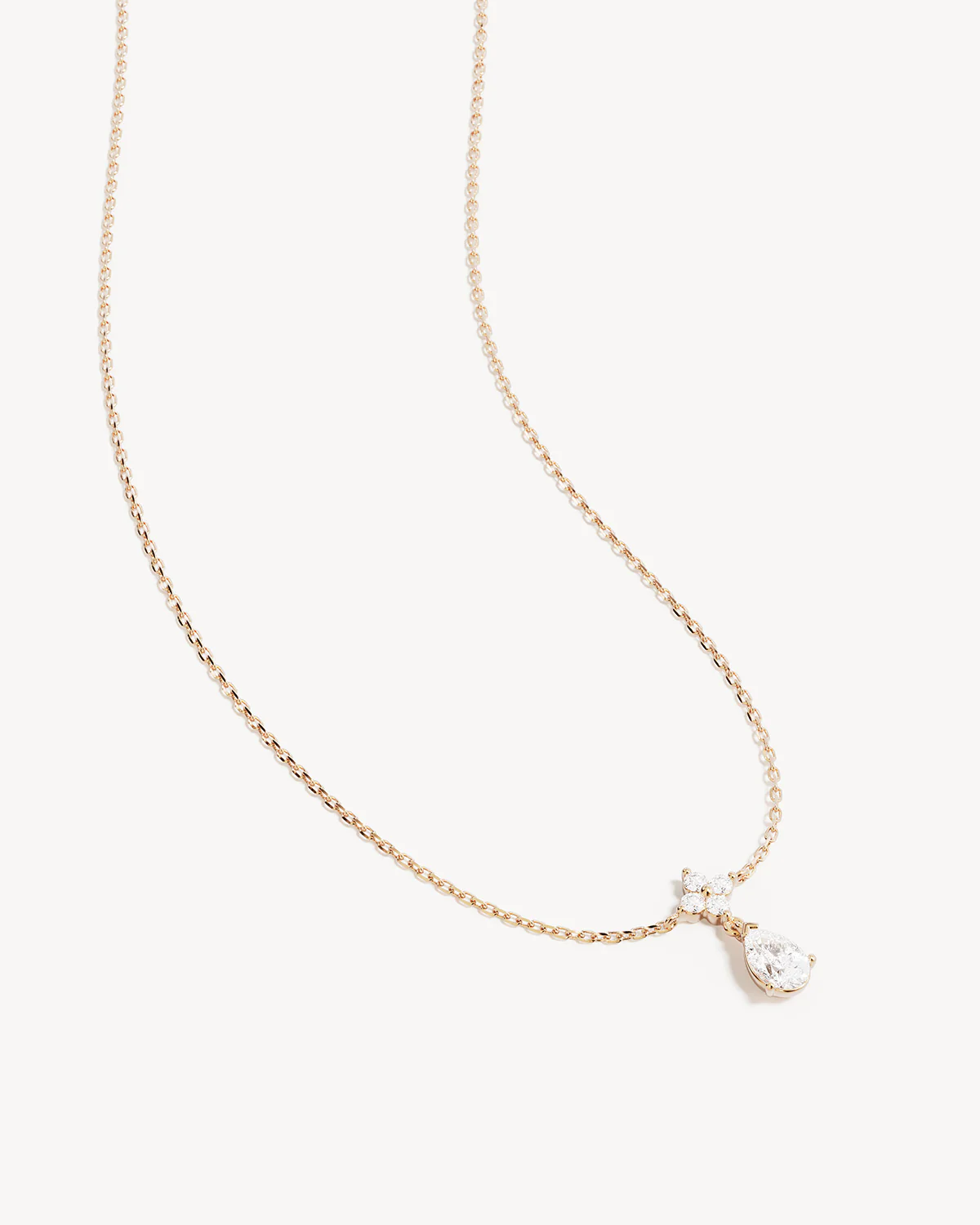 18k Solid Gold Renewal 0.5ct Lab-Grown Diamond Necklace - Image 3