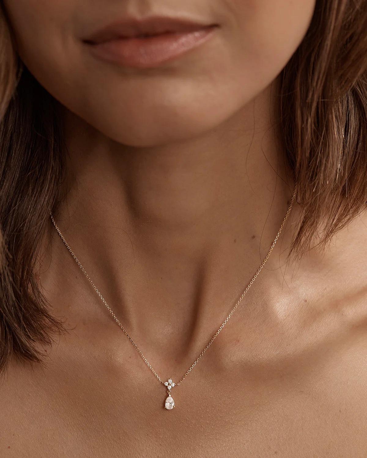 18k Solid Gold Renewal 0.5ct Lab-Grown Diamond Necklace - Image 6