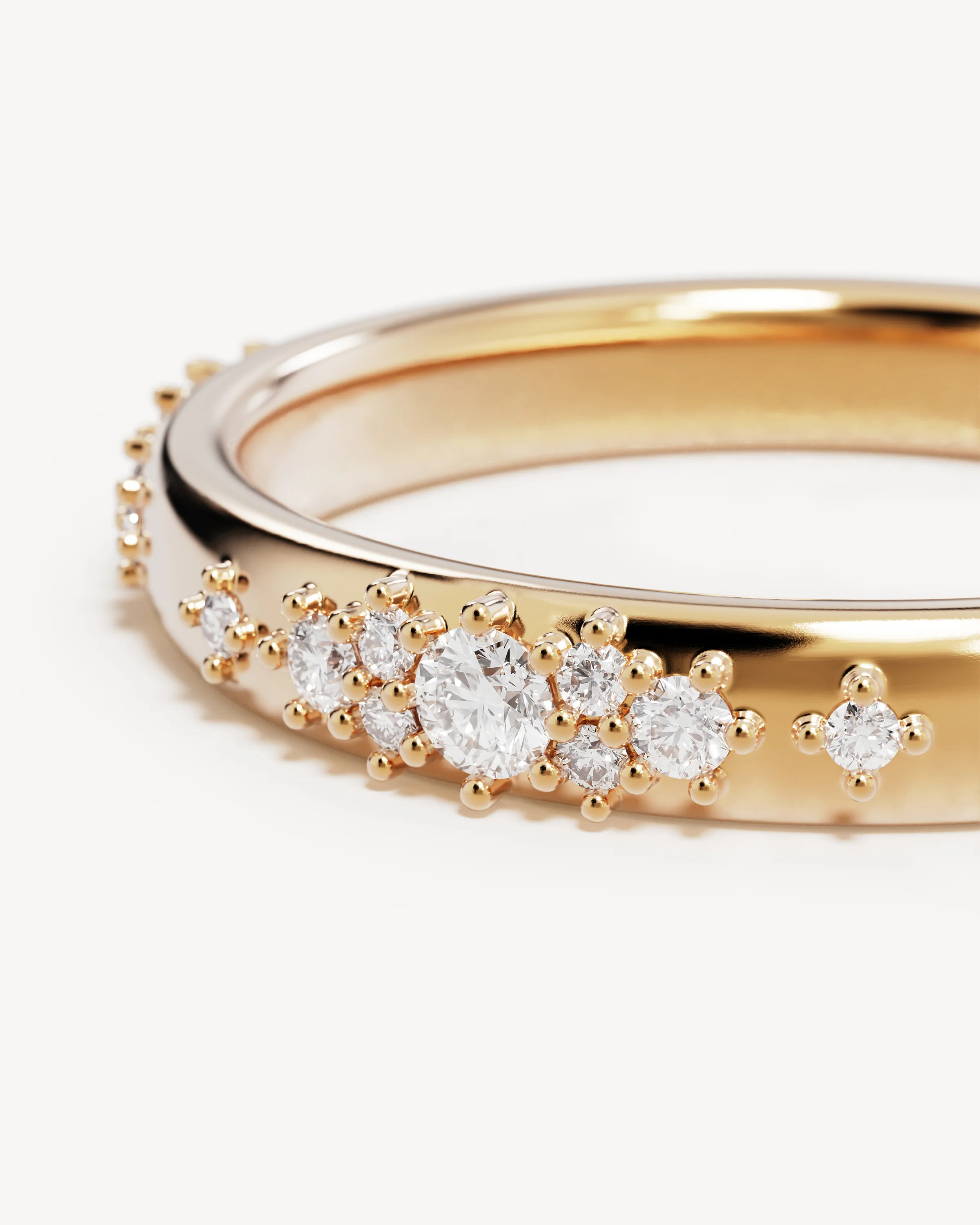 9k Solid Gold Beneath the Morning Light 0.5ct Lab-Grown Diamond Ring - Image 3