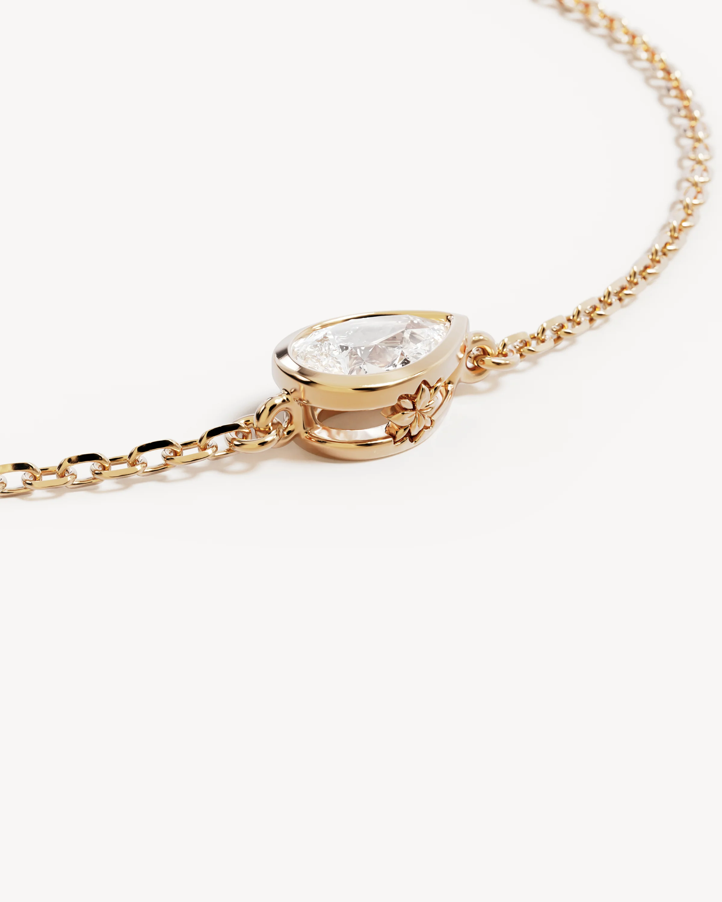 9k Solid Gold Echoes of Her 0.3ct Lab-Grown Diamond Bracelet - Image 3