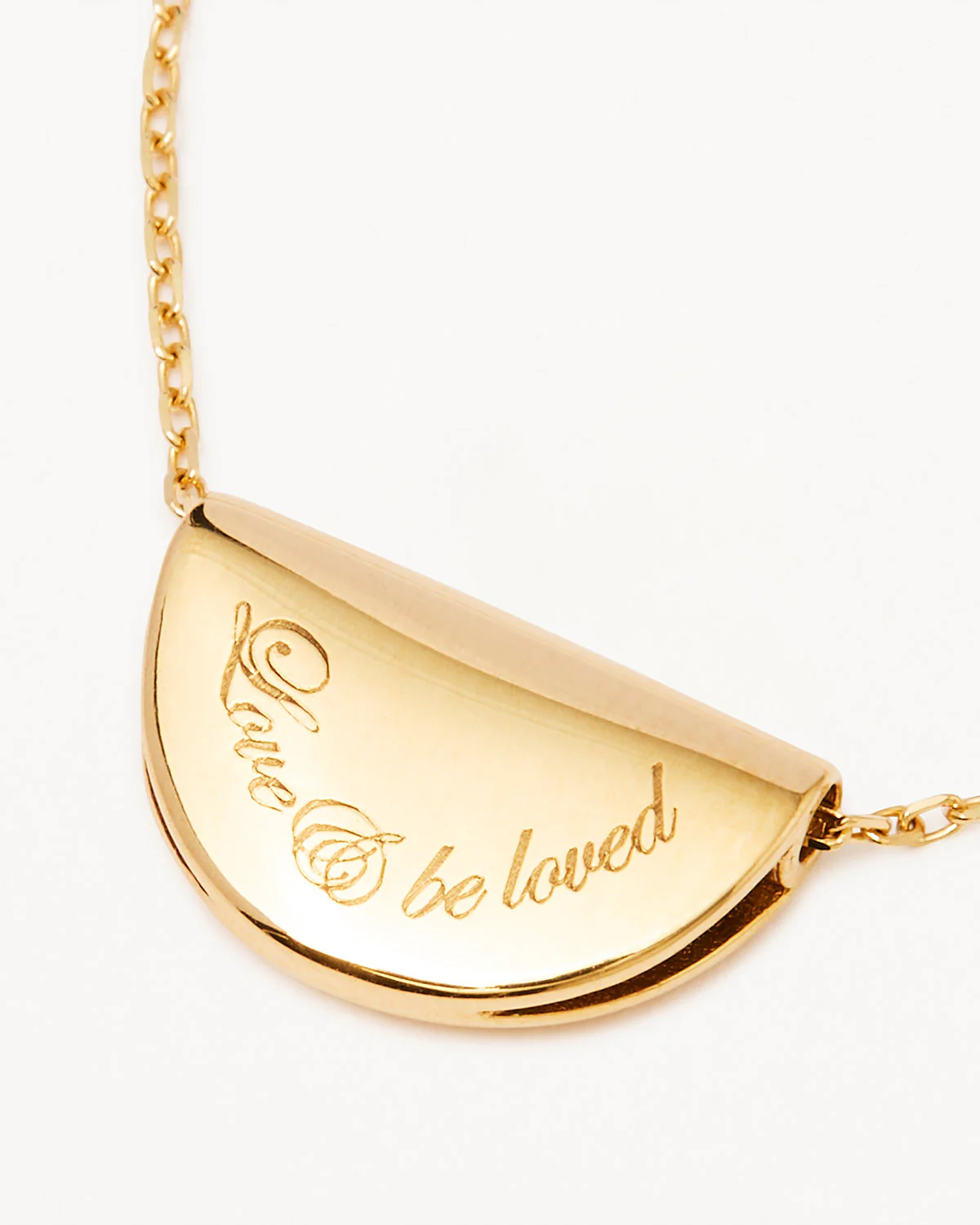 9k Solid Gold Lotus Birthstone Lab-Grown Diamond Necklace - January - Garnet - Image 3