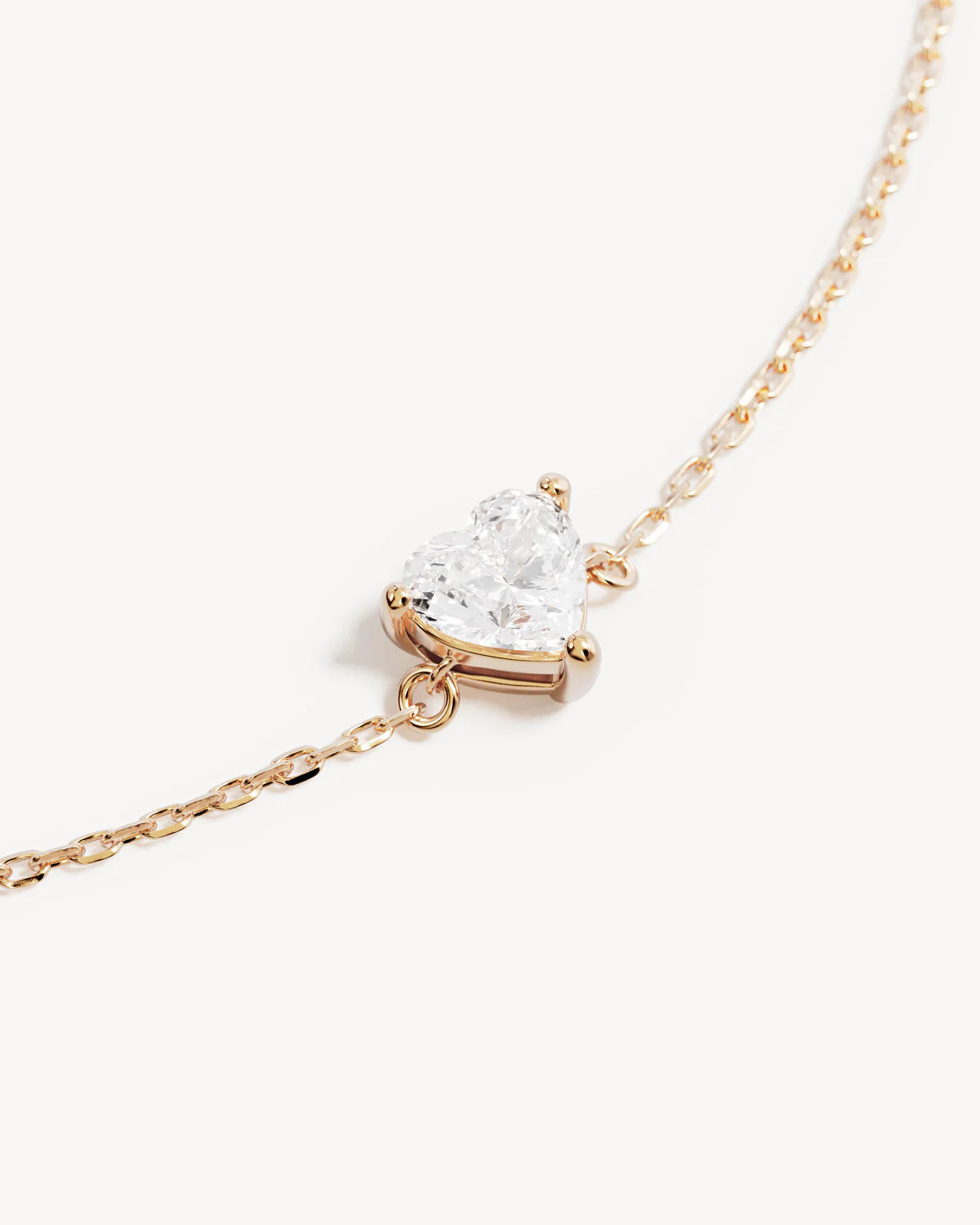 9k Solid Gold My Heart and Yours Bracelet - Image 3