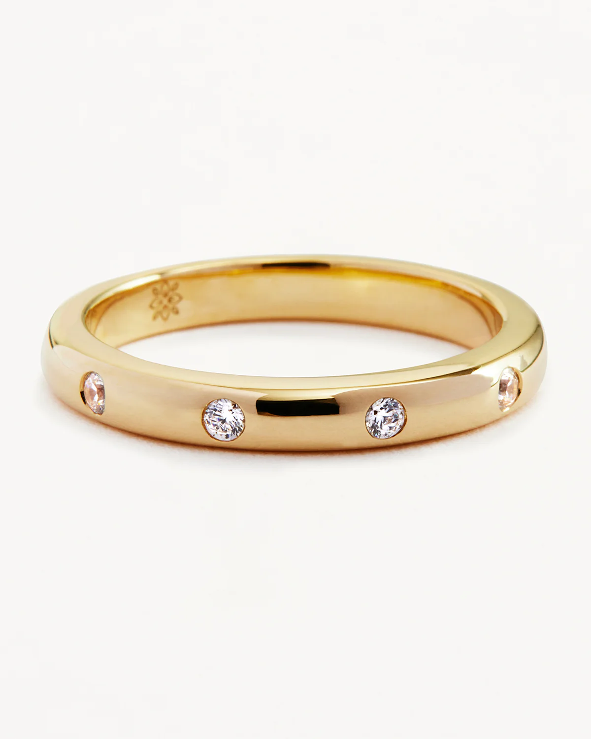 14k Solid Gold Cosmic Lab-Grown Diamond Ring - Image 3
