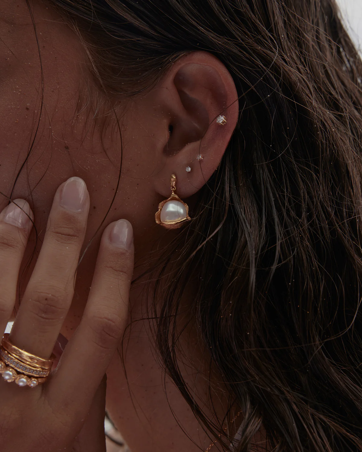 18k Gold Vermeil Beneath the Sea Ring - Image 5