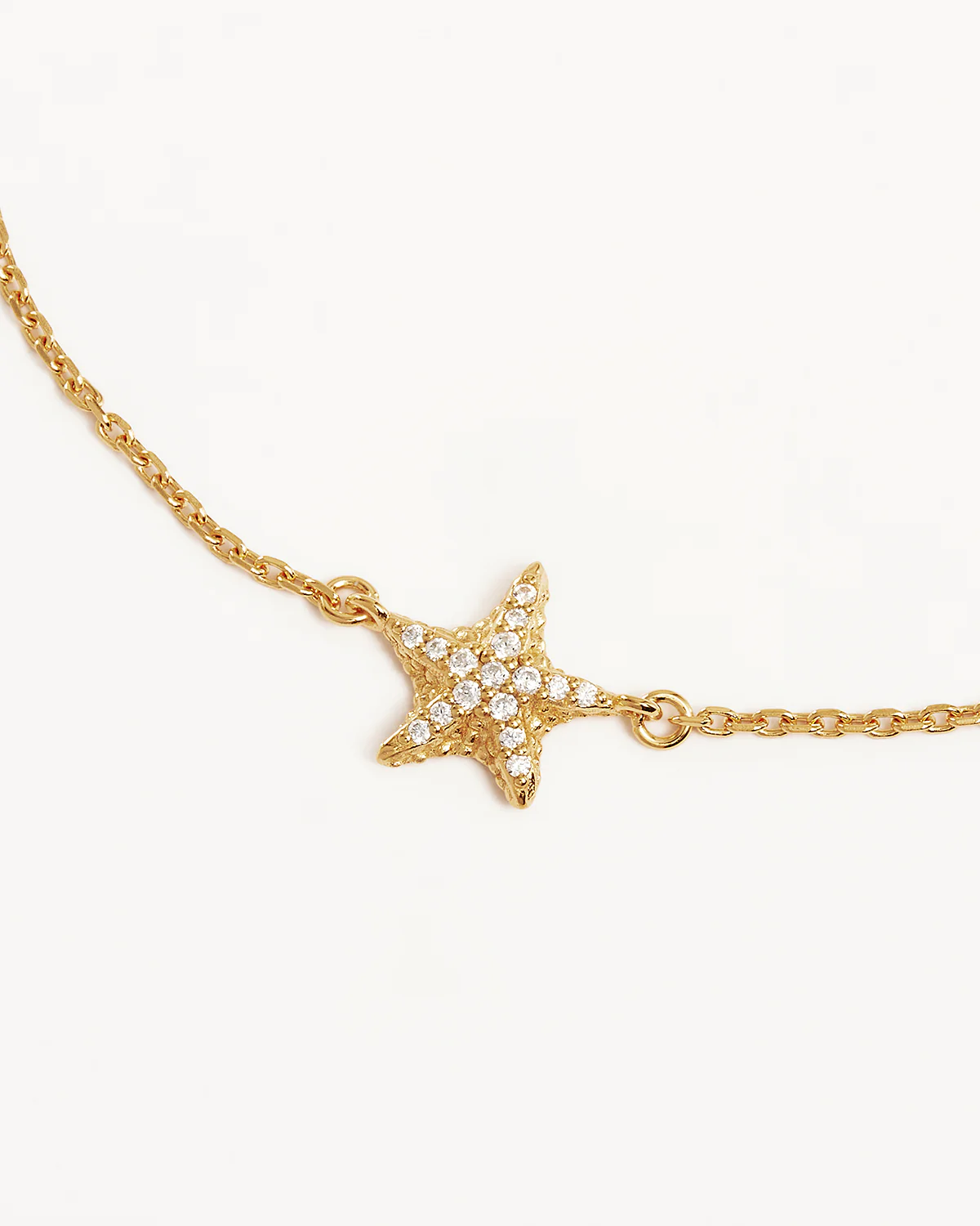 18k Gold Vermeil By the Sea Starfish Bracelet - Image 3