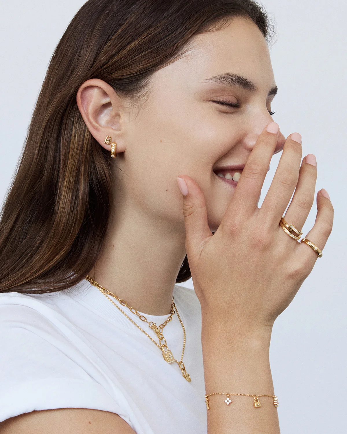 18k Gold Vermeil Connection Ring - Image 7