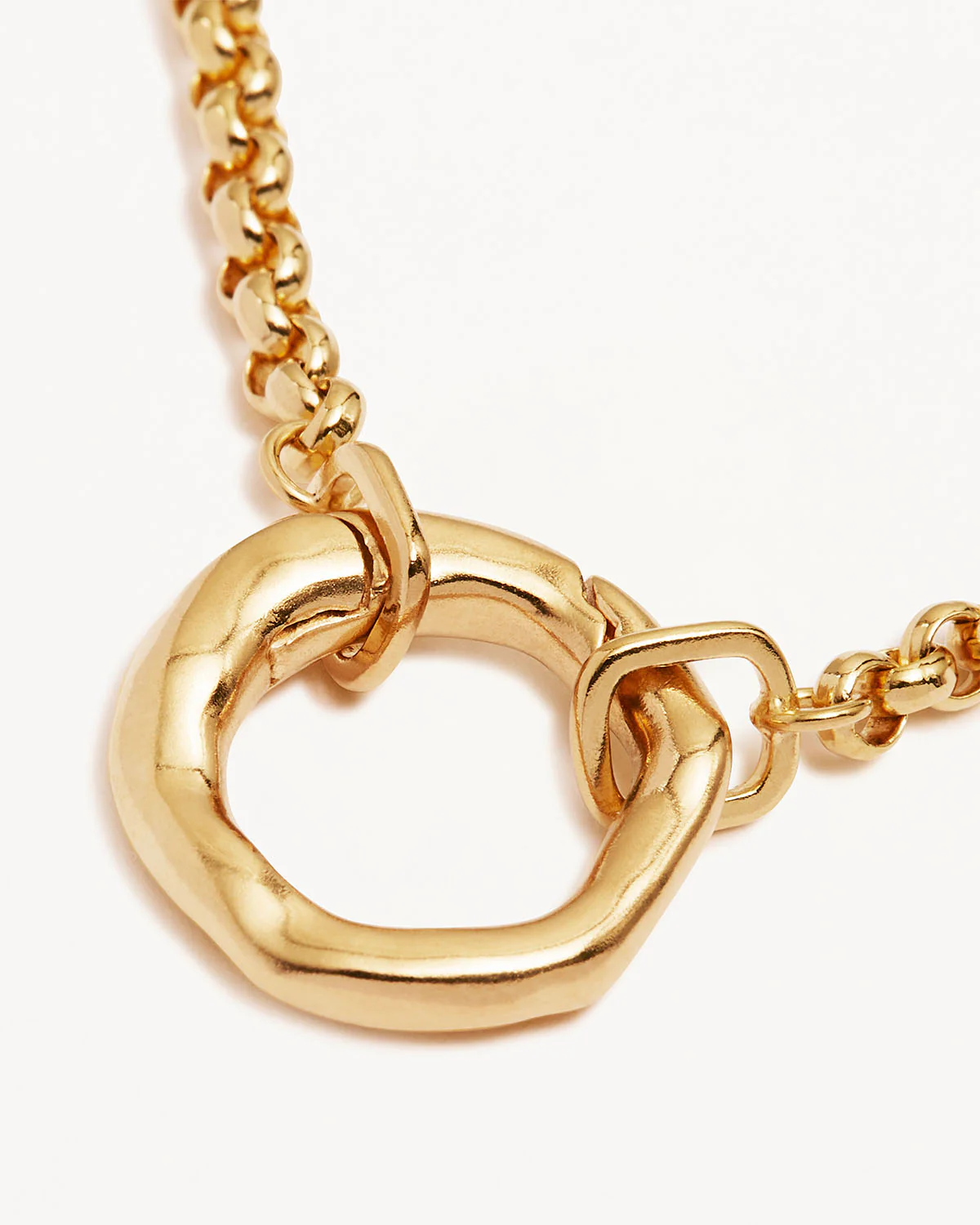 18k Gold Vermeil Horizon Annex Link Necklace - Image 3