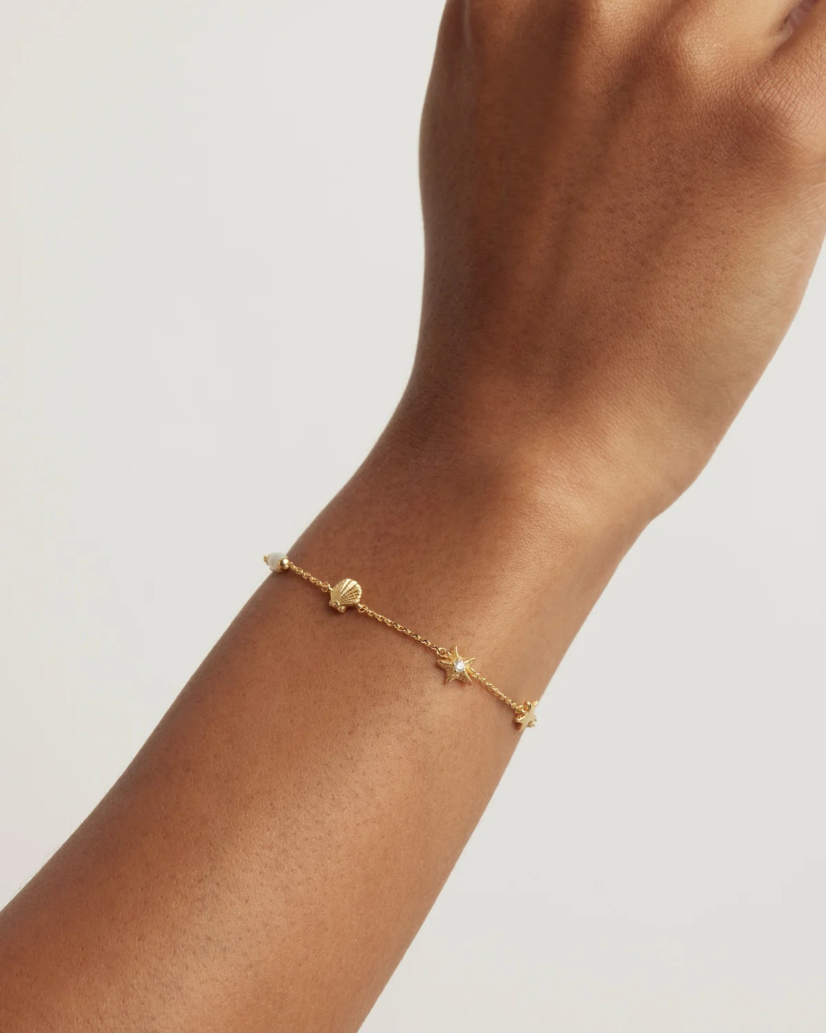 18k Gold Vermeil Ocean Dreaming Bracelet - Image 2