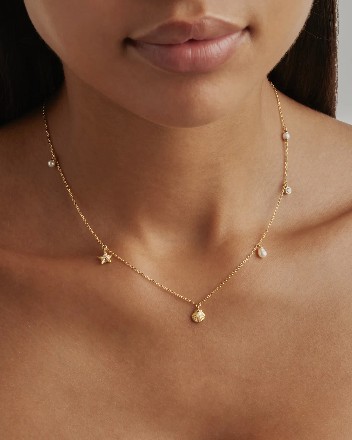 18k Gold Vermeil Ocean Dreaming Choker - Image 2
