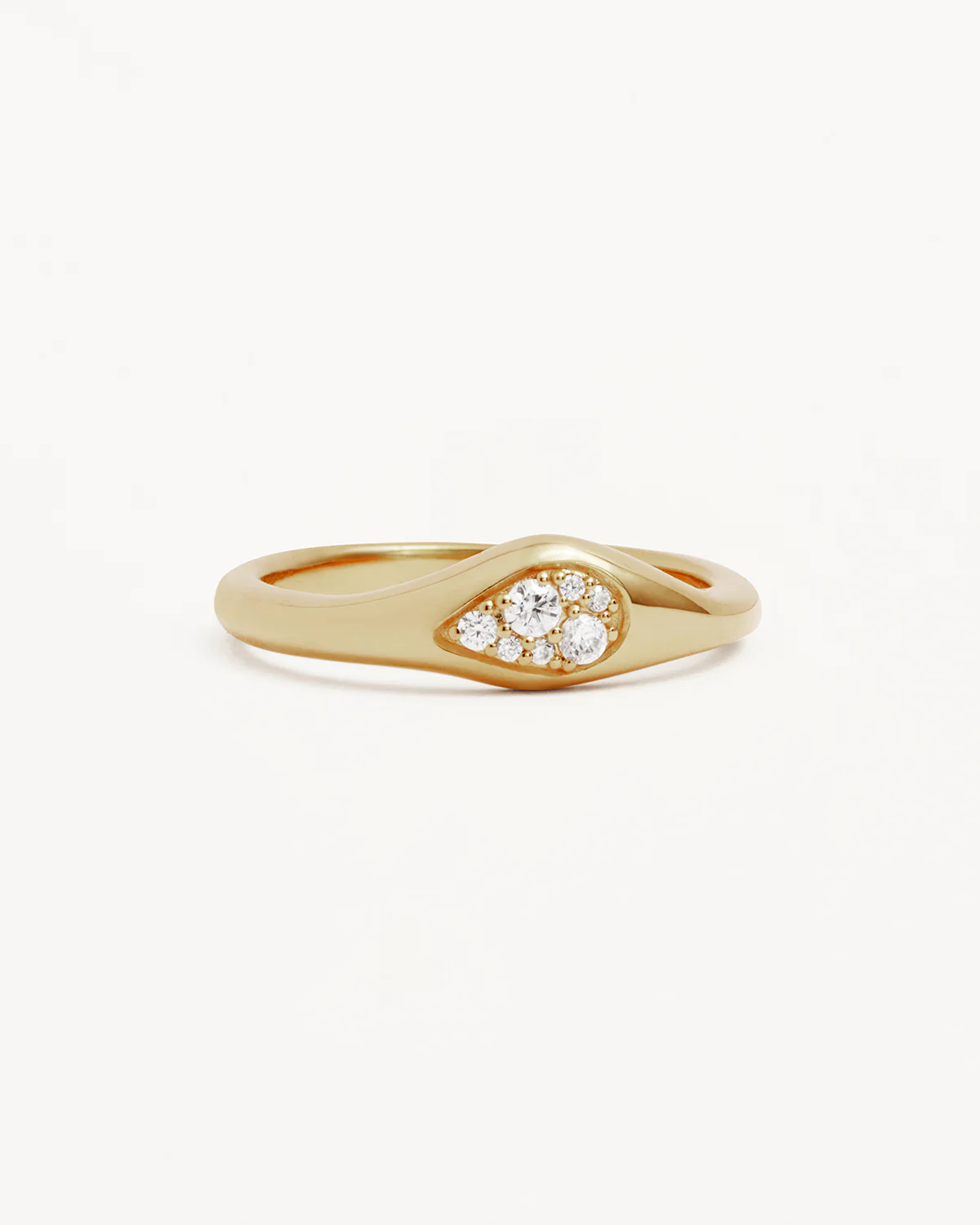 18k Gold Vermeil Ocean Mist Ring - Image 3