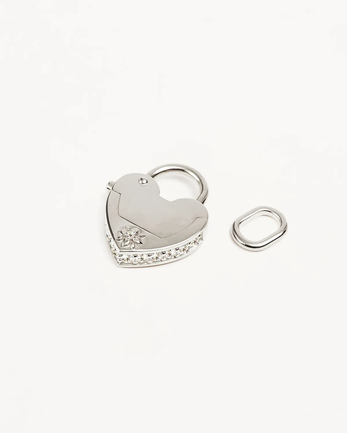 Sterling Silver Love Unlocked Padlock Pendant - Image 5