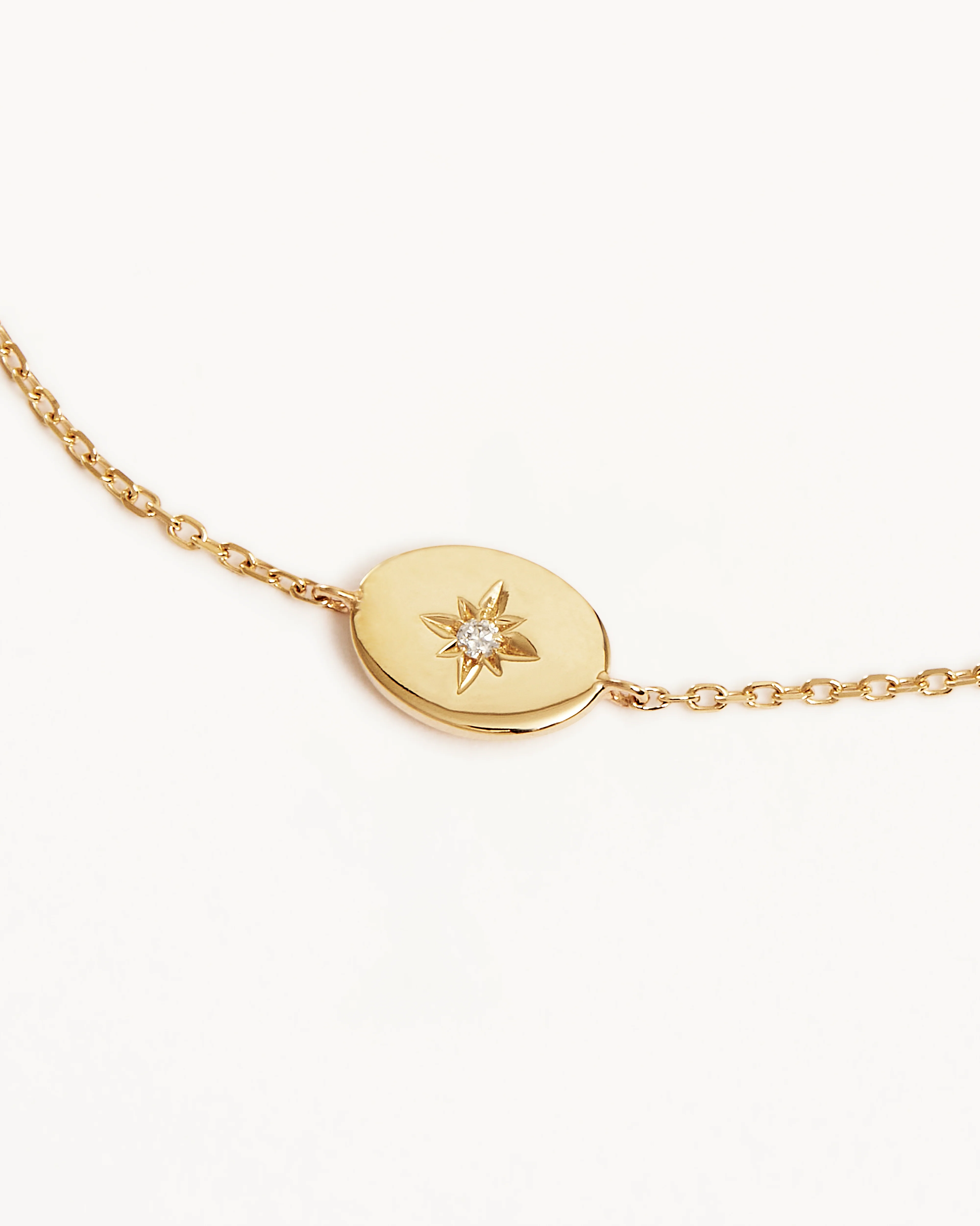 14k Solid Gold Shine Your Light Lab-Grown Diamond Bracelet - Image 3