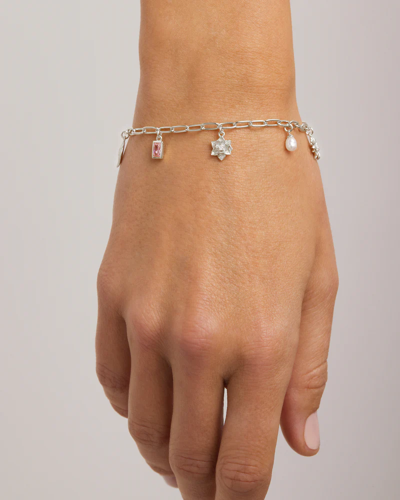 Sterling Silver Bloom With Grace Bracelet - Image 2