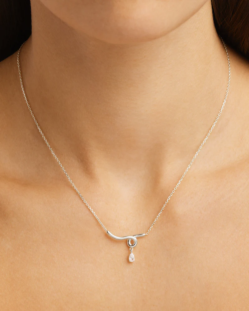 Sterling Silver Entwined With You Necklace - Image 2