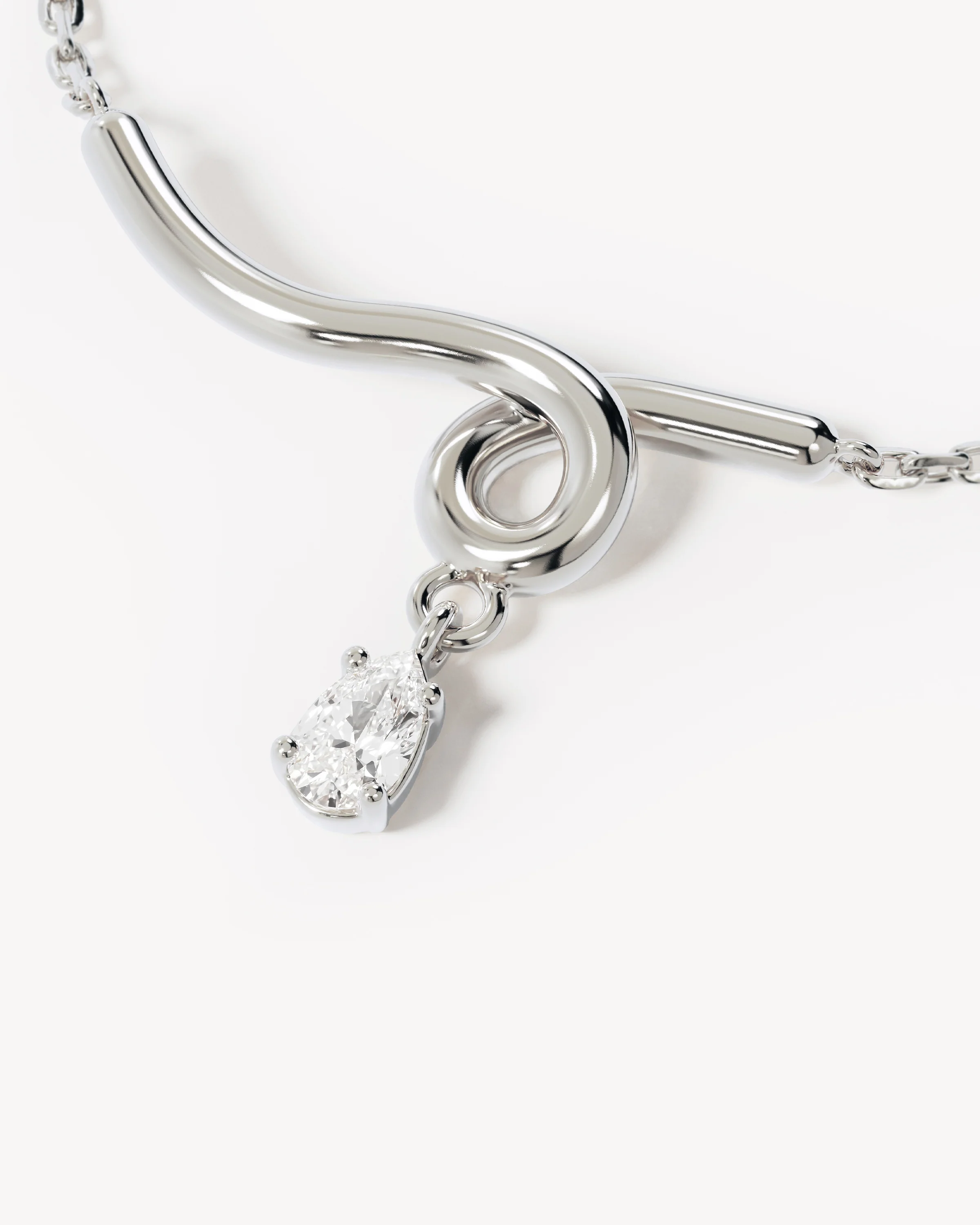 Sterling Silver Entwined With You Necklace - Image 3