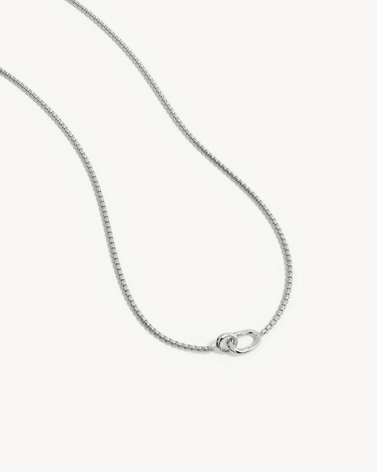 Sterling Silver Infinity Necklace