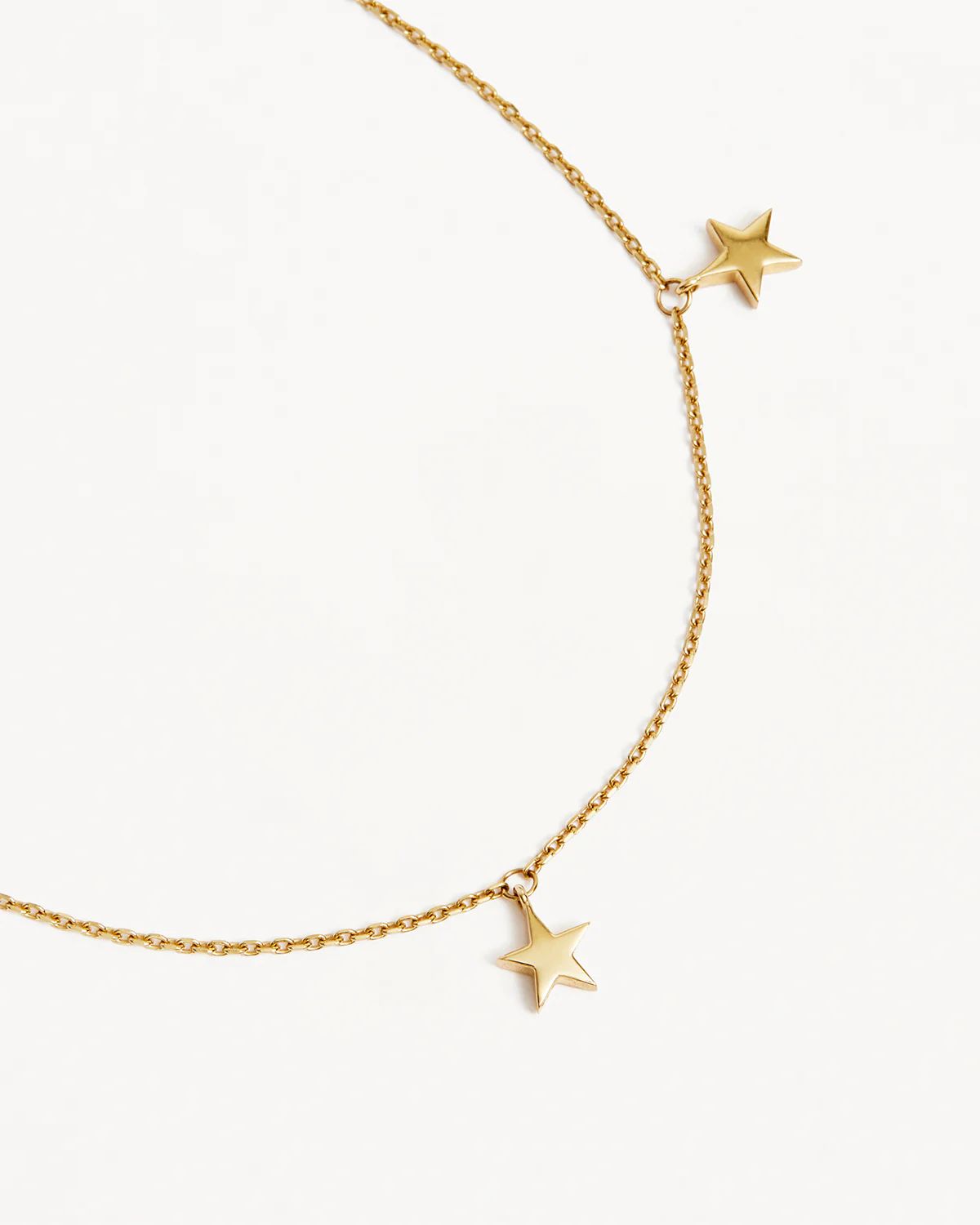 9k Solid Gold Star Bright Bracelet - Image 3