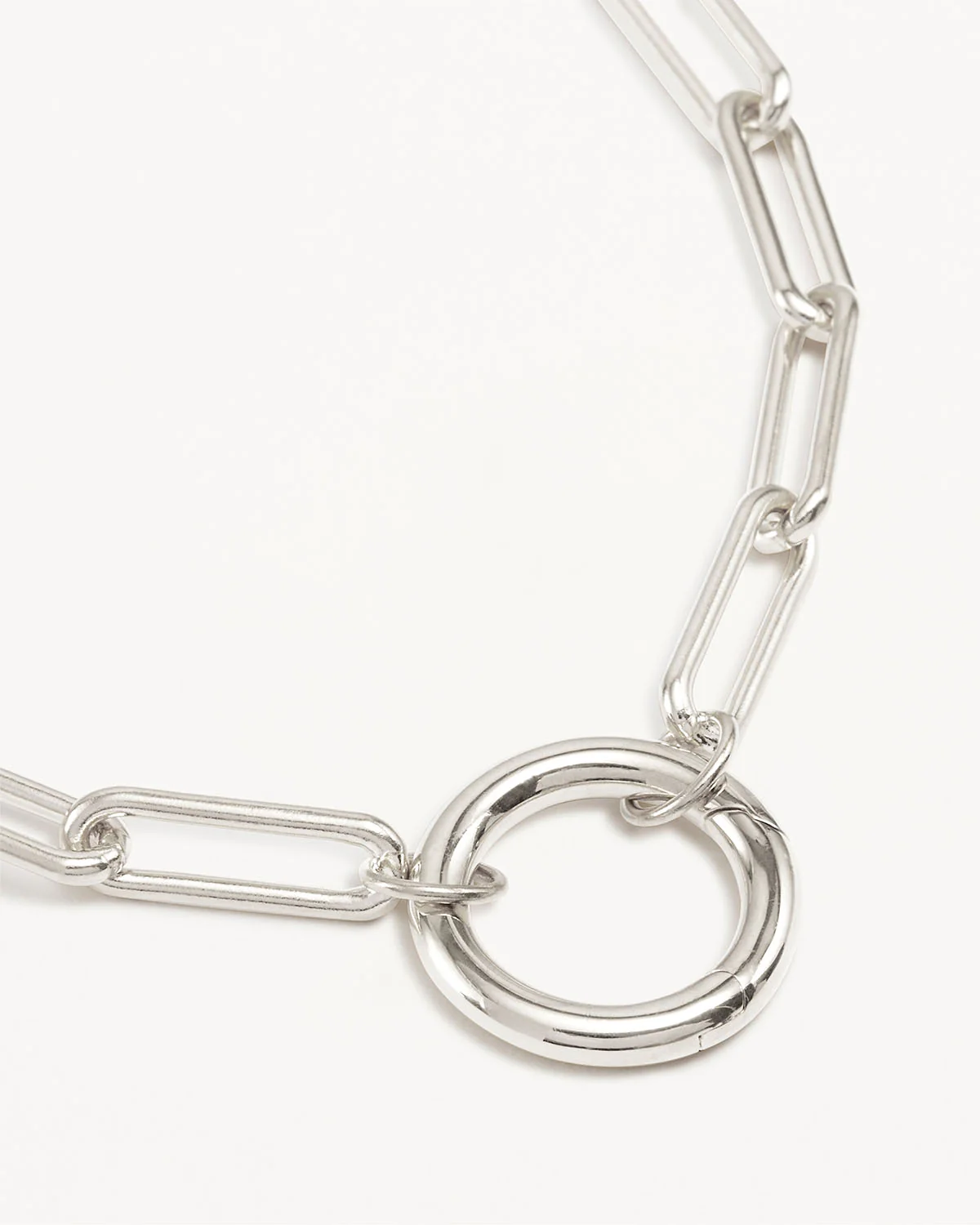 Sterling Silver 18" With Love Annex Link Necklace - Image 3