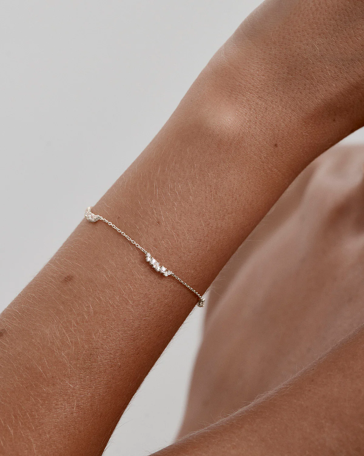 Sterling Silver Crystal Dust Bracelet - Image 2