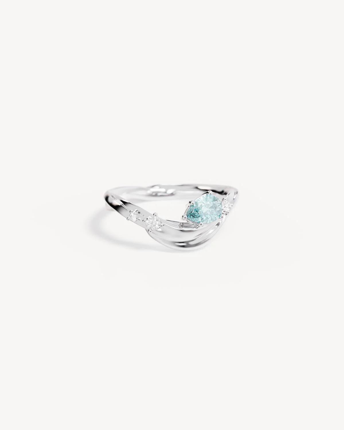 Sterling Silver Dive Deeper Ring