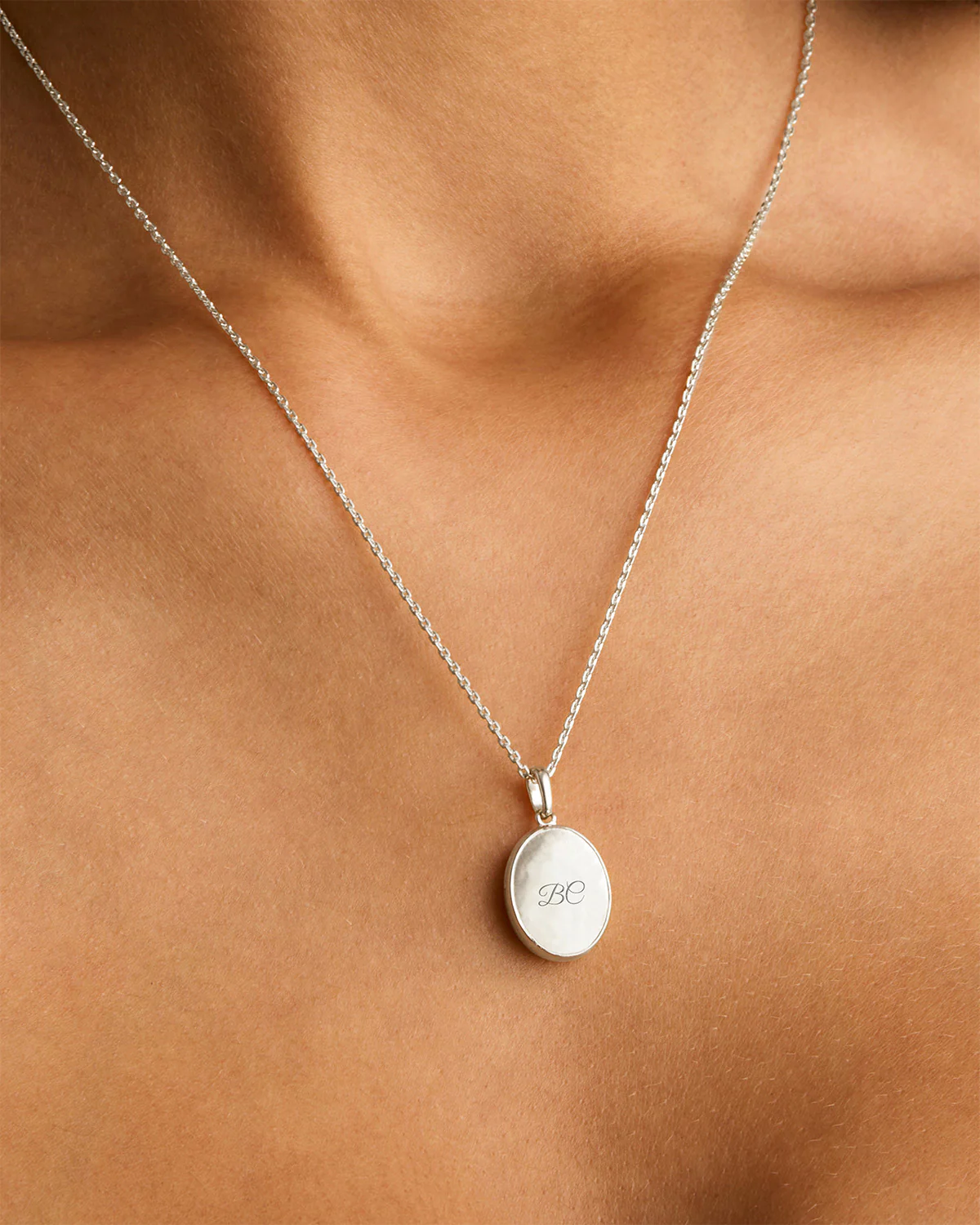 Sterling Silver Everything You Are Is Enough Locket Pendant - Image 4