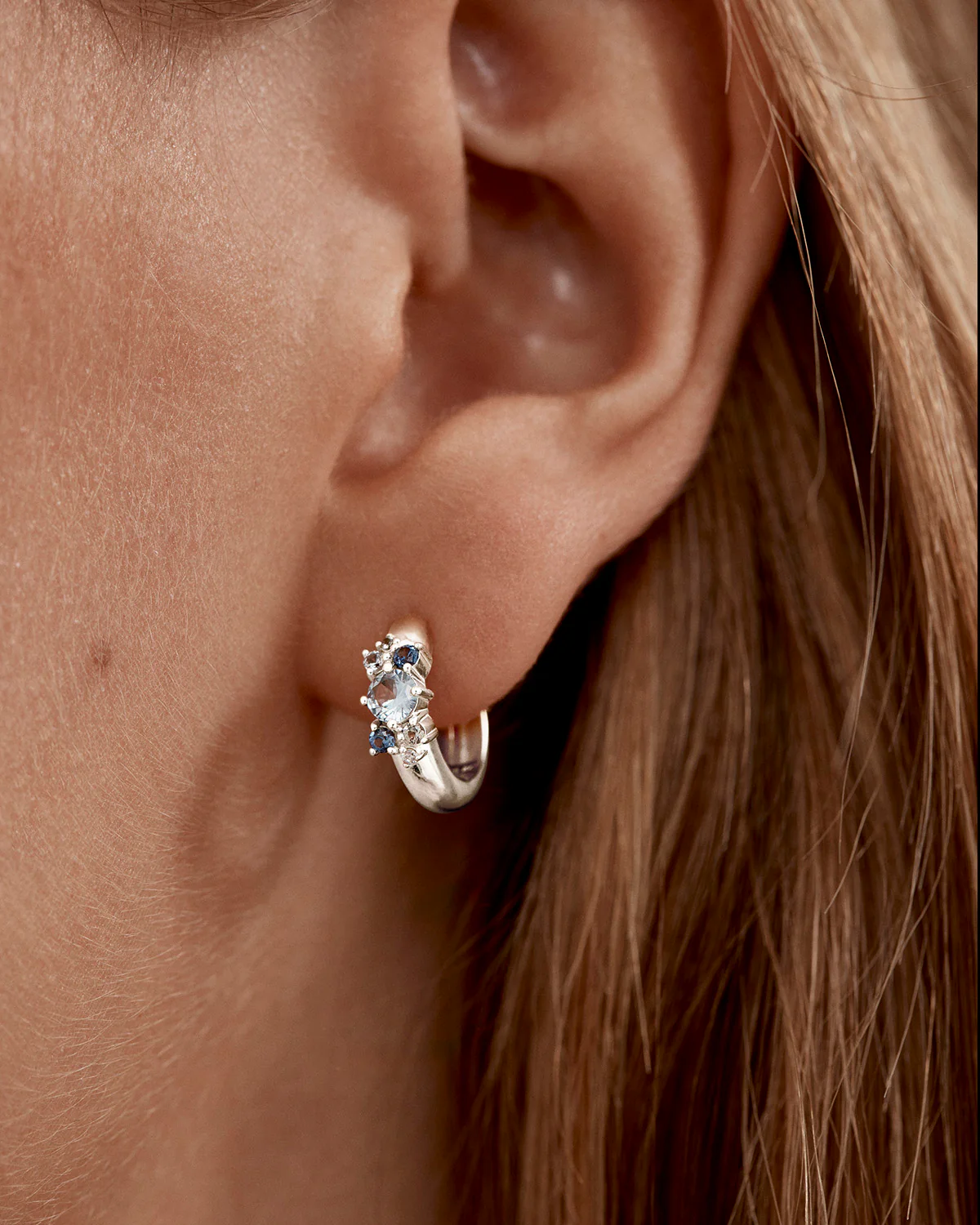 Sterling Silver I Breathe, I Become Hoops - Image 2