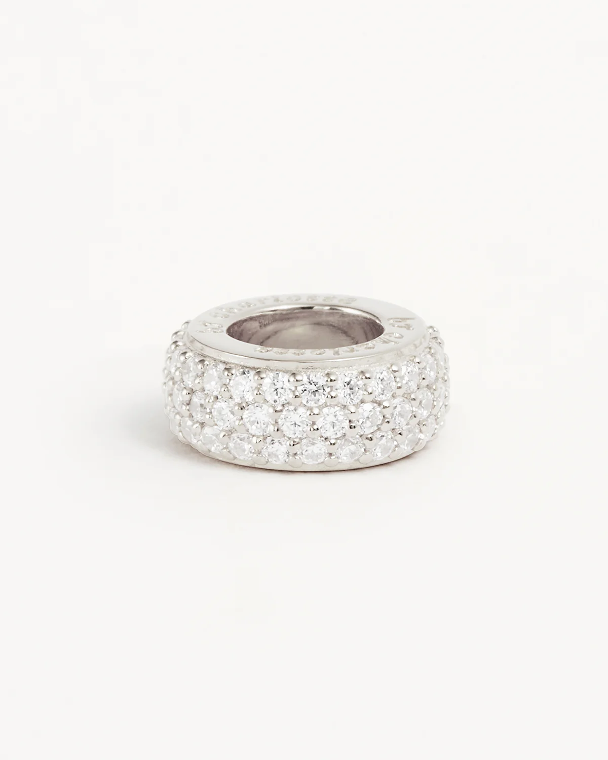 Sterling Silver Live in Light Petal Charm - Image 4