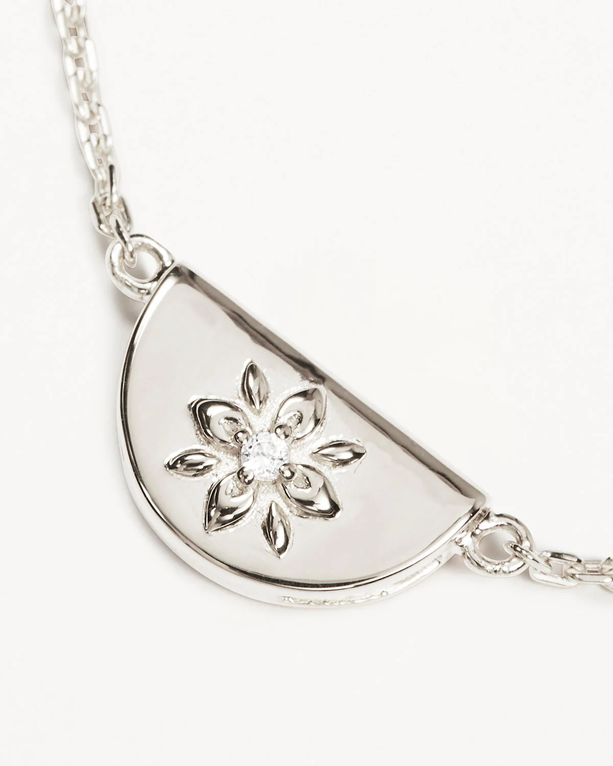 Sterling Silver Lotus Bracelet - Image 3