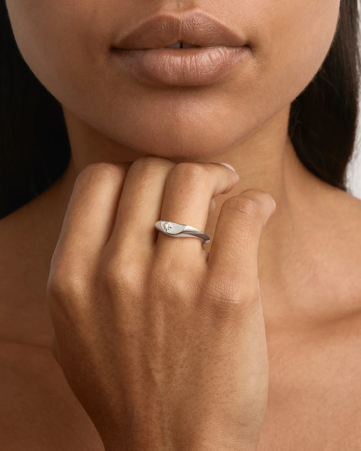 Sterling Silver Lotus Ring - Image 2