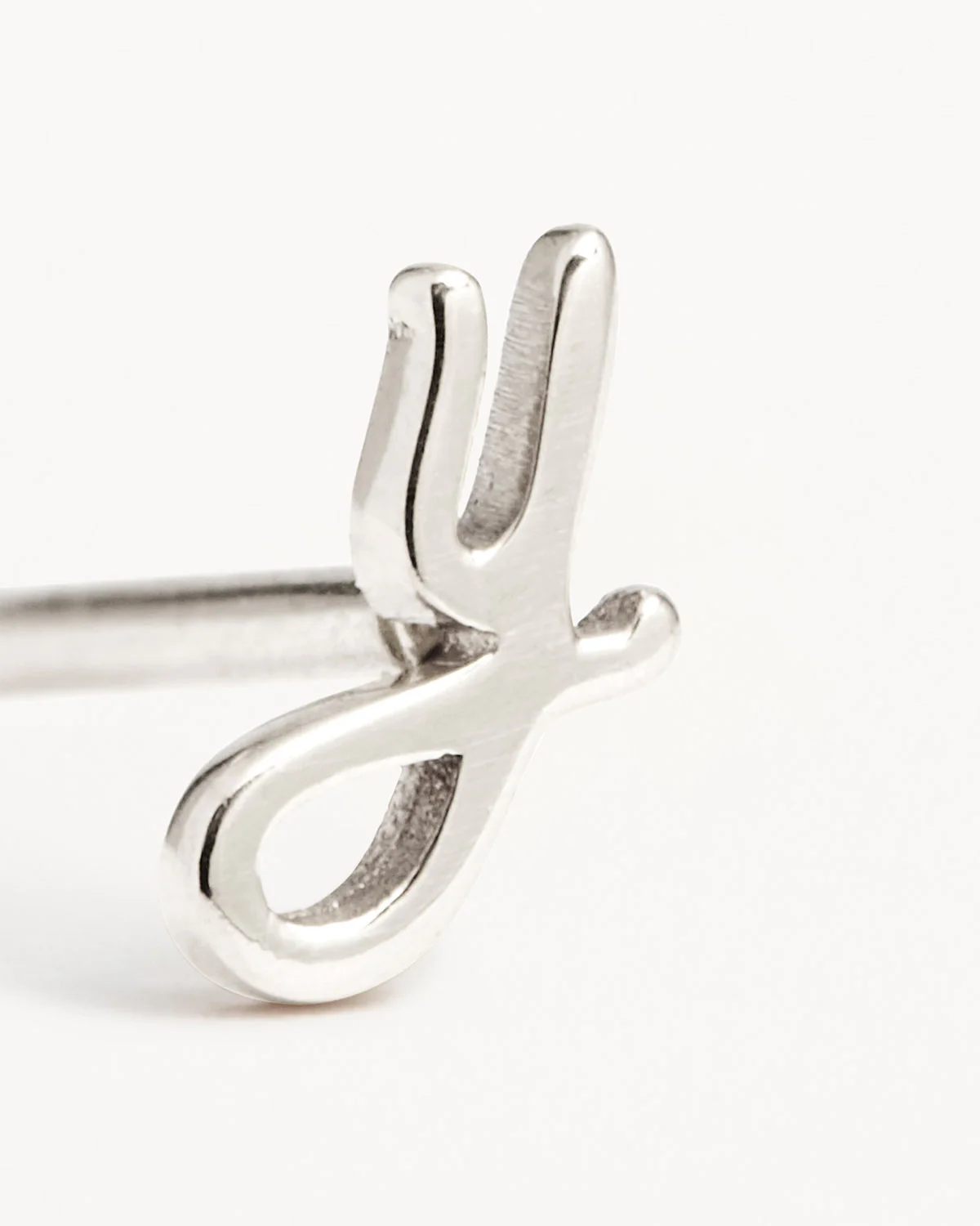 Sterling Silver Love Letter Earring - Image 77
