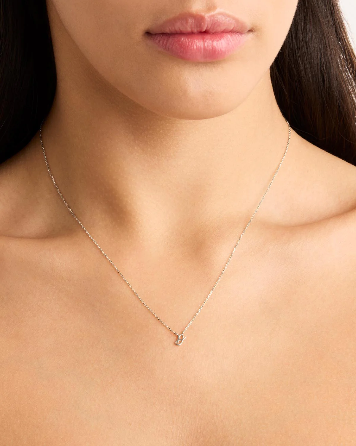 Sterling Silver Love Letter Necklace - Image 2