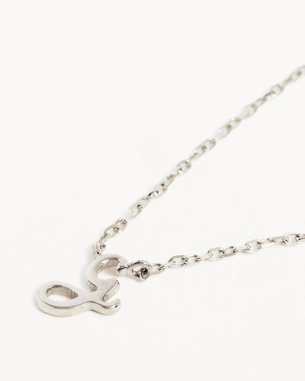 Sterling Silver Love Letter Necklace - Image 23