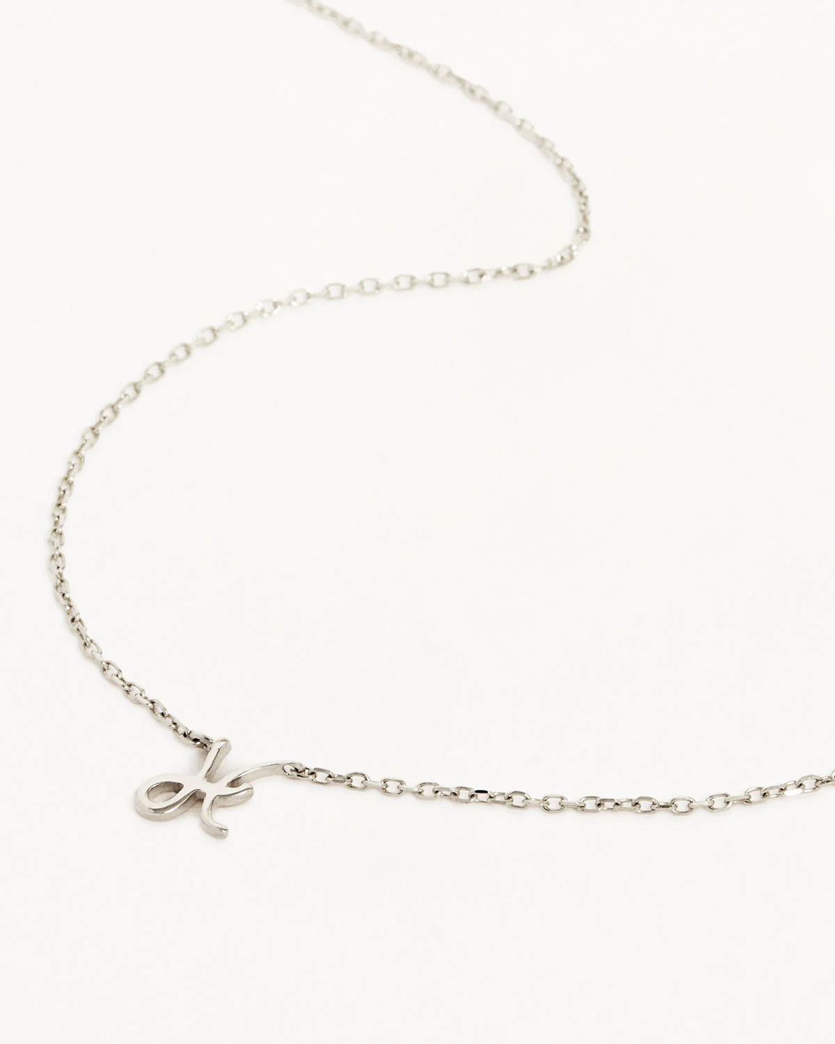 Sterling Silver Love Letter Necklace - Image 24