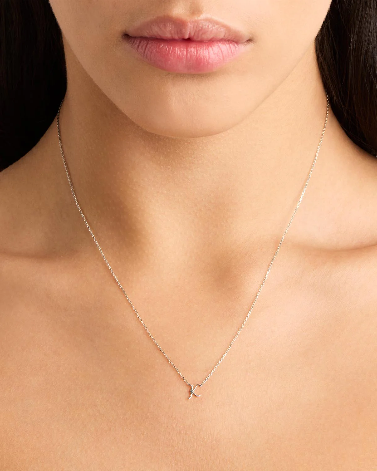 Sterling Silver Love Letter Necklace - Image 34