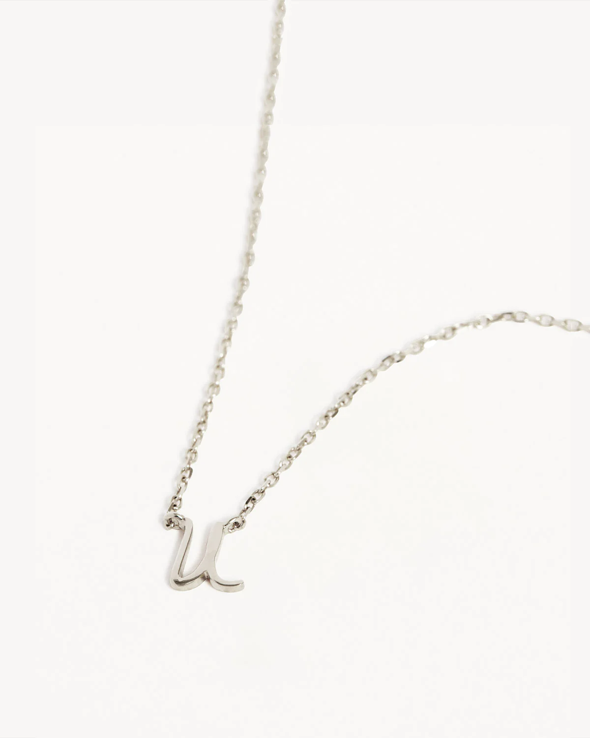 Sterling Silver Love Letter Necklace - Image 63