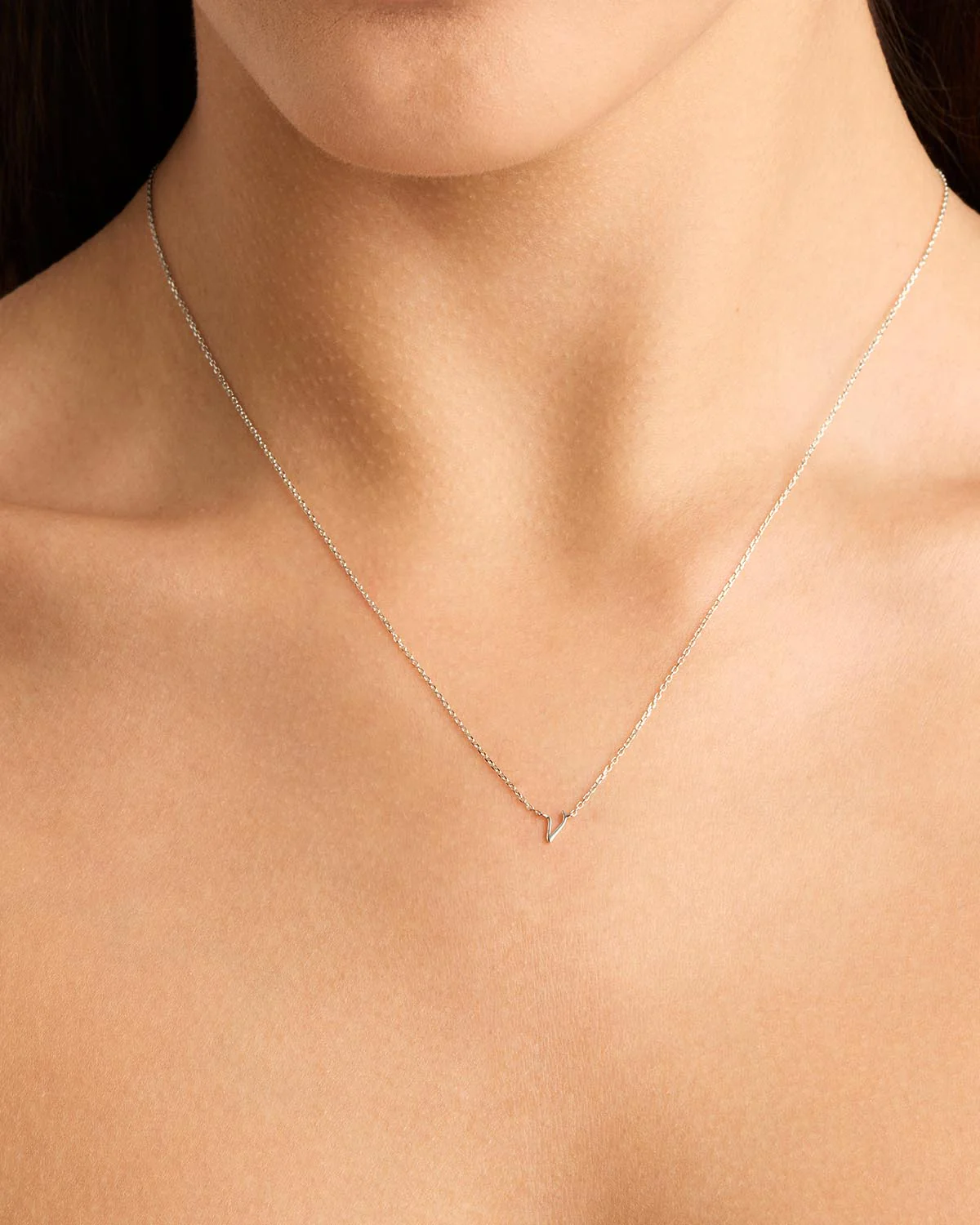 Sterling Silver Love Letter Necklace - Image 67