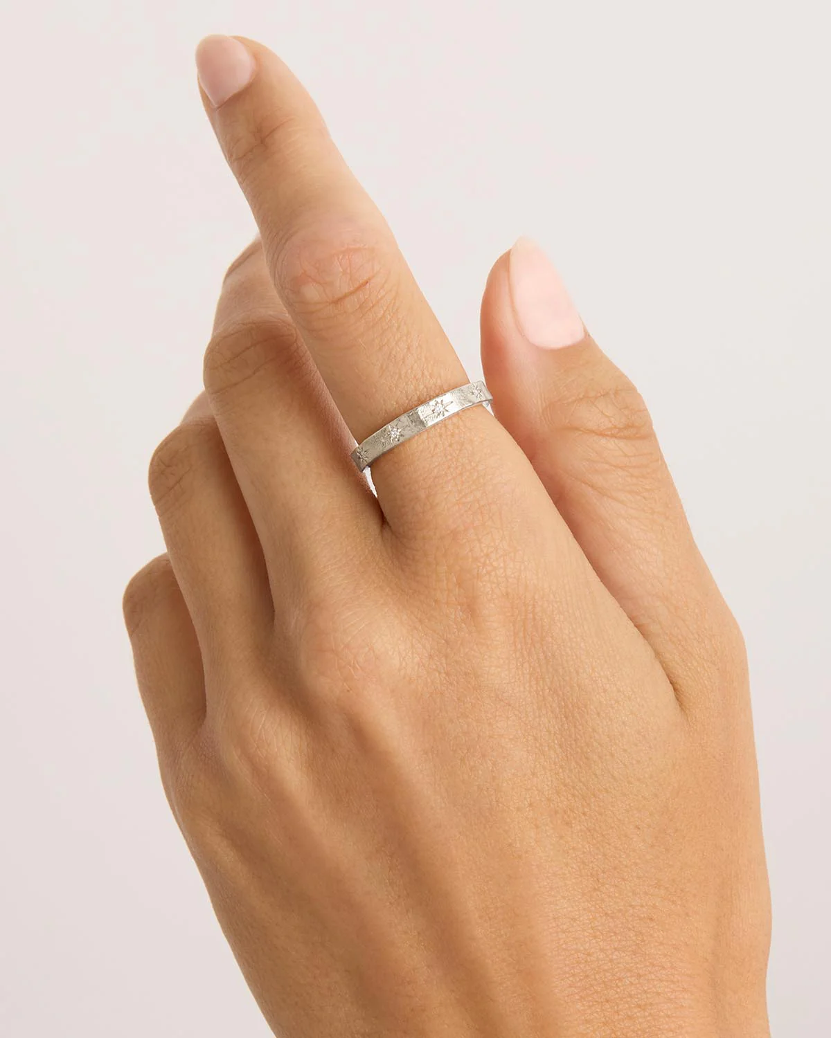 Sterling Silver Stardust Ring - Image 2