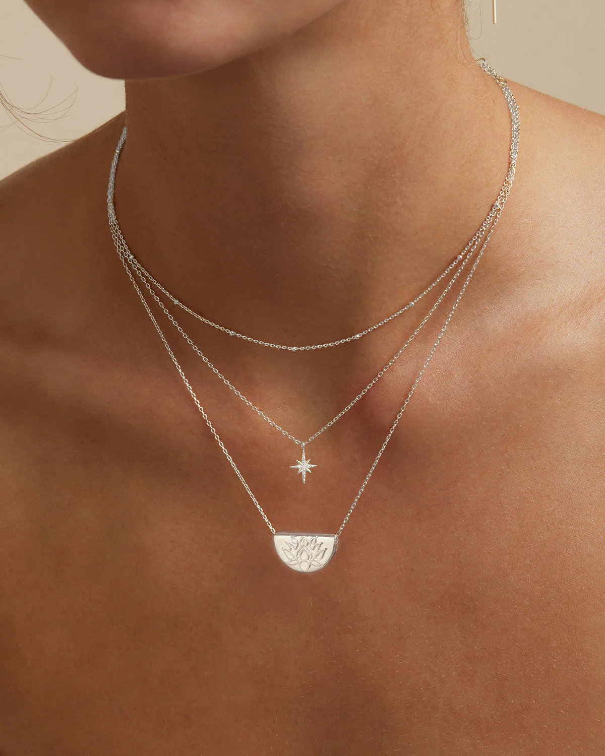 Sterling Silver Starlight Necklace - Image 4