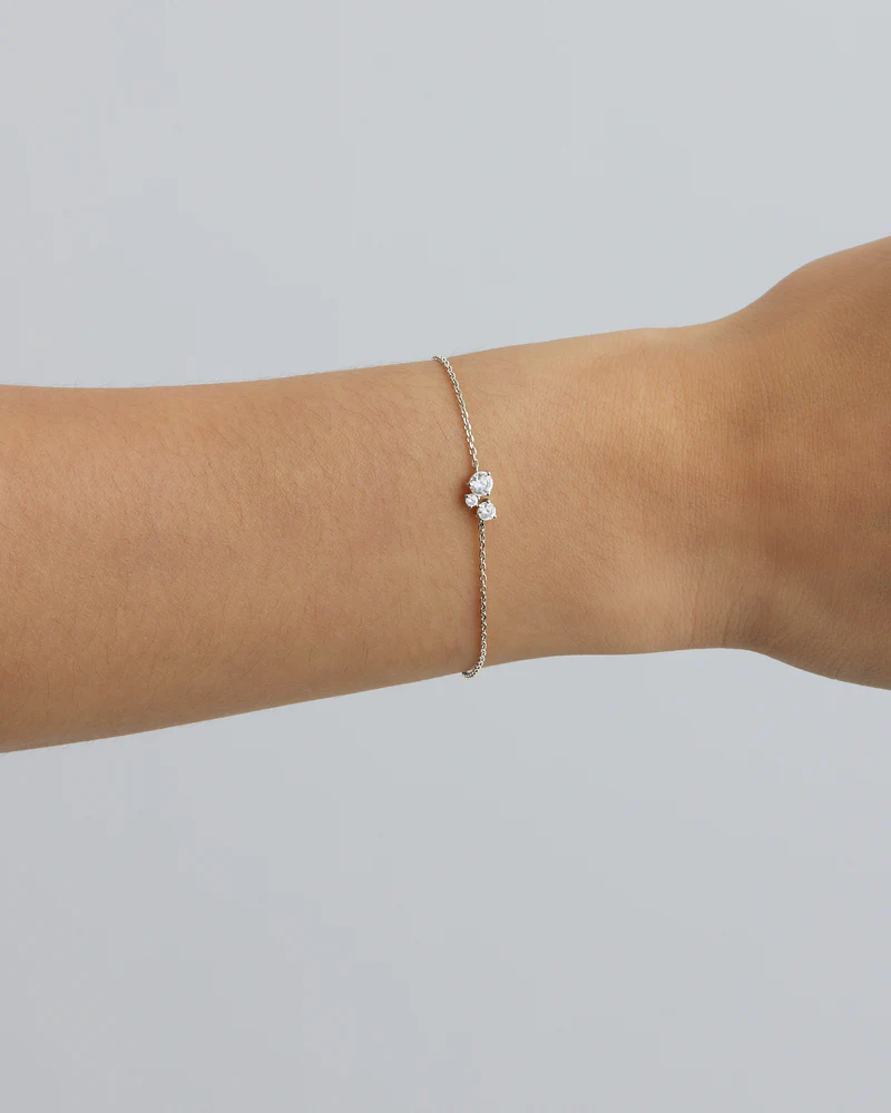 Sterling Silver Whispers of Love Bracelet - Image 2