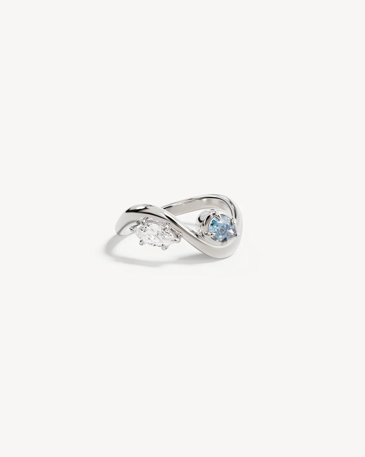 Sterling Silver With Freedom I Become Ring - Image 3