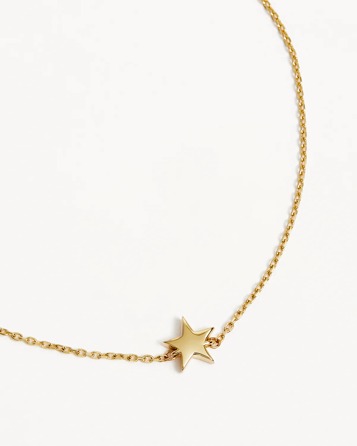 9k Solid Gold Wishing on a Star Bracelet - Image 3