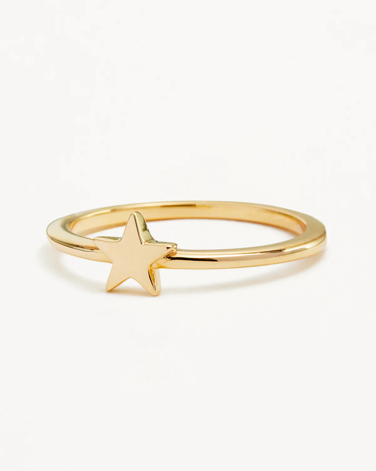 9k Solid Gold Wishing on a Star Ring - Image 3